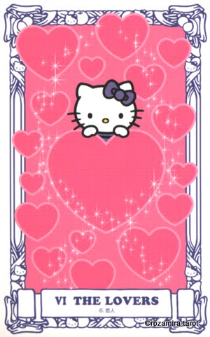 Hello Kitty Tarot Cards by Ryugi Kagami